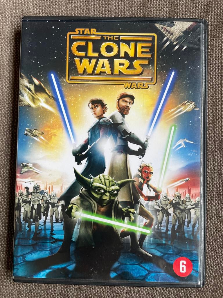 Star Wars: The Clone Wars - De Film dvd, Cd's en Dvd's, Vanaf 6 jaar, Ophalen of Verzenden, Zo goed als nieuw, Science Fiction