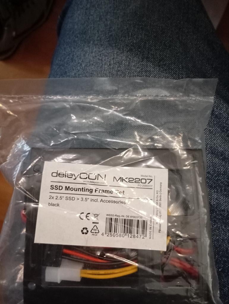 deleyCON MK2207, Computers en Software, Harde schijven, Ophalen, Nieuw, DeleyCON, Desktop