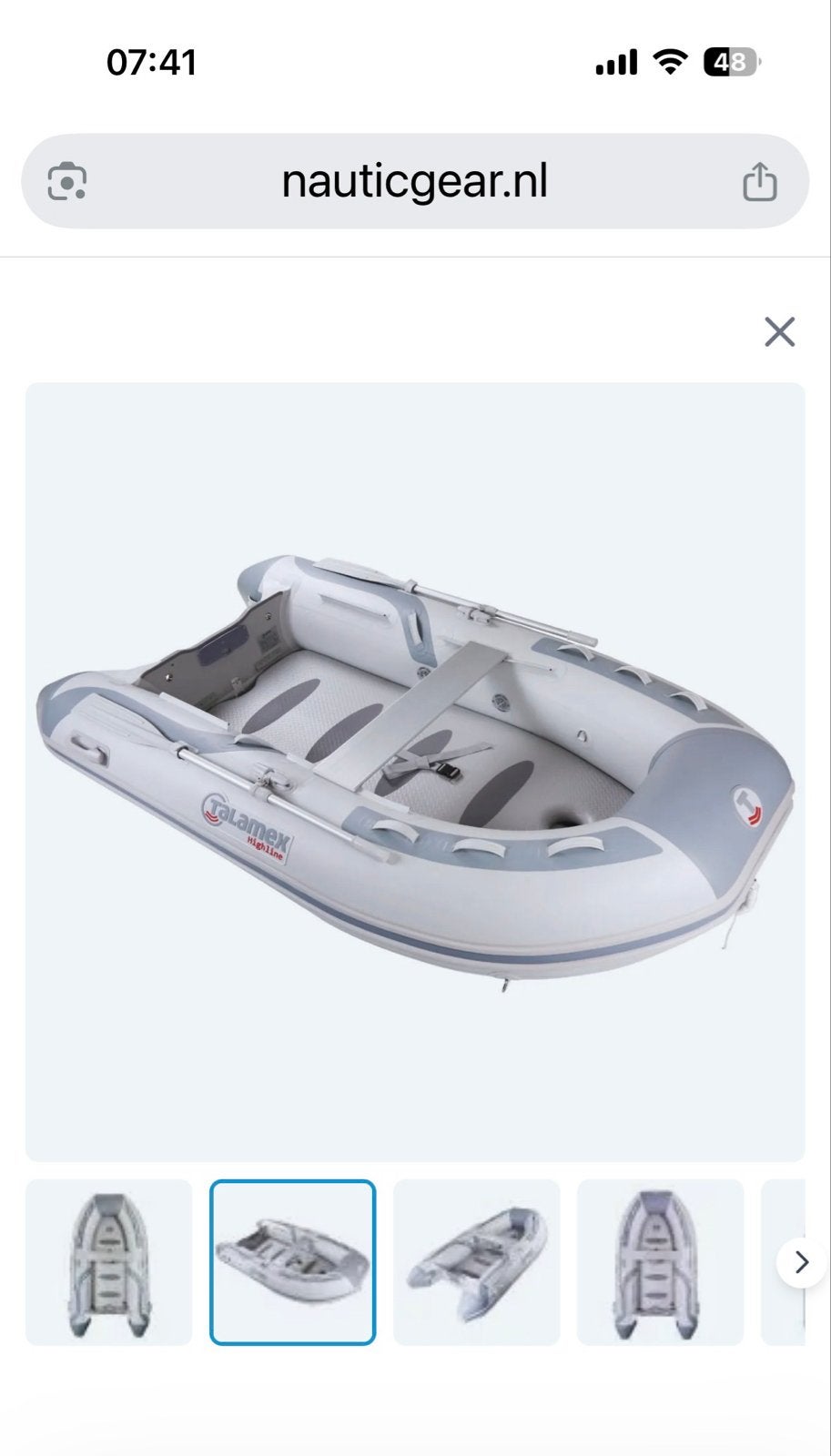 Rubberboot Talamex Highline. 3 meter Torqeedo 1103 motor, Ophalen of Verzenden