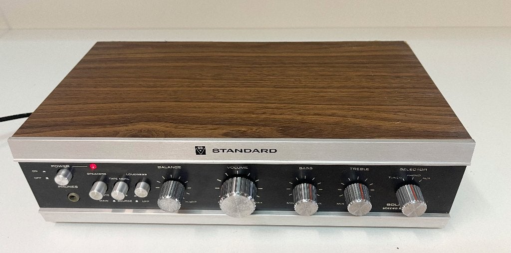 STANDARD PM-403W SOLID STATE STEREO vintage Amplifier, Ophalen of Verzenden