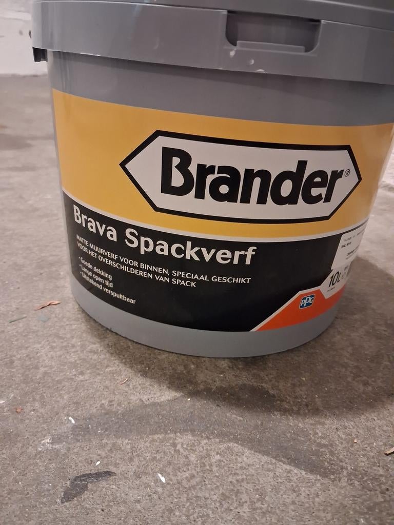 Brander muurverf wit, Ophalen, Wit, Nieuw, Verf