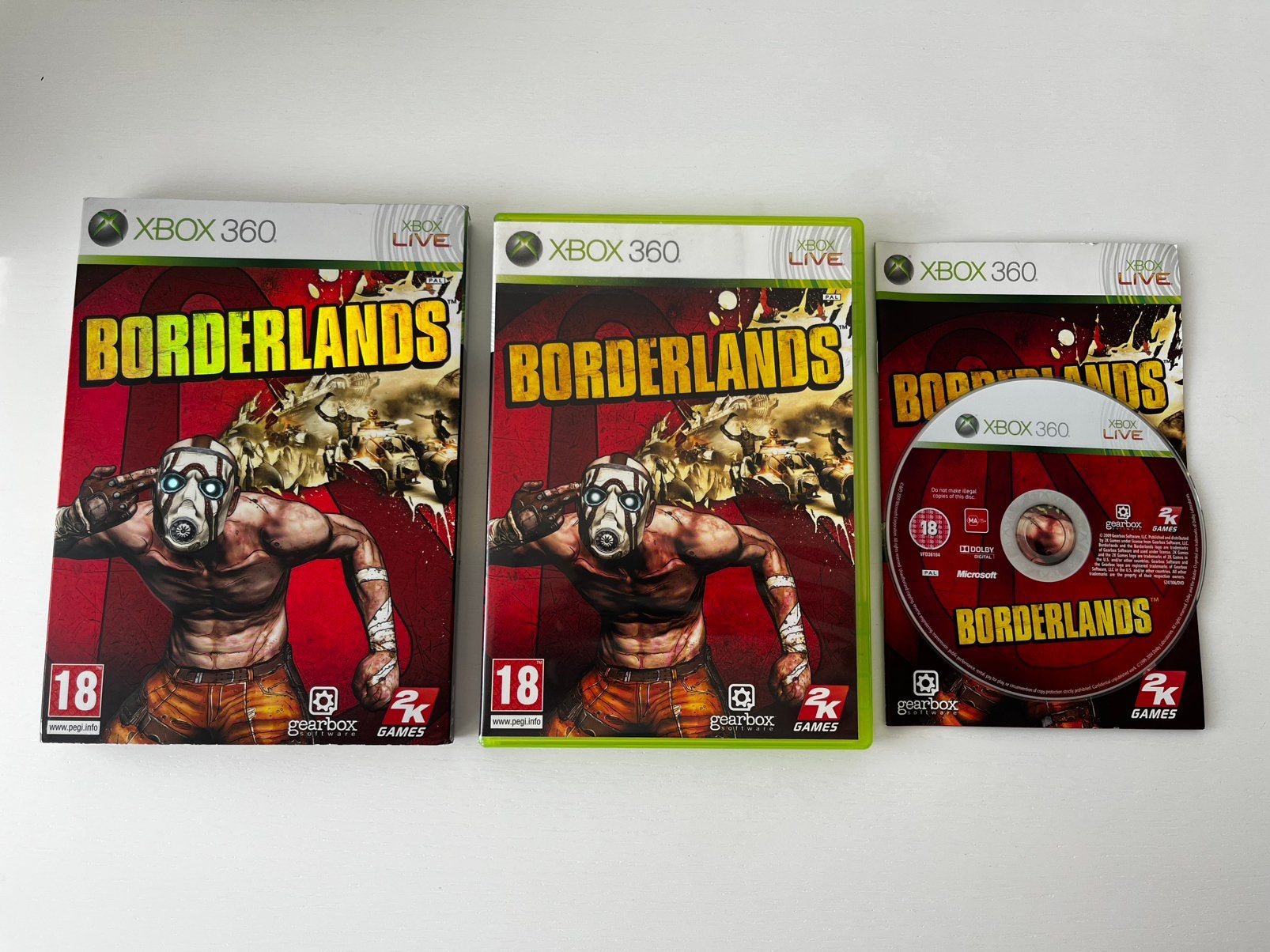 Borderlands met sleeve, Vanaf 18 jaar, Shooter, 1 speler, Ophalen of Verzenden