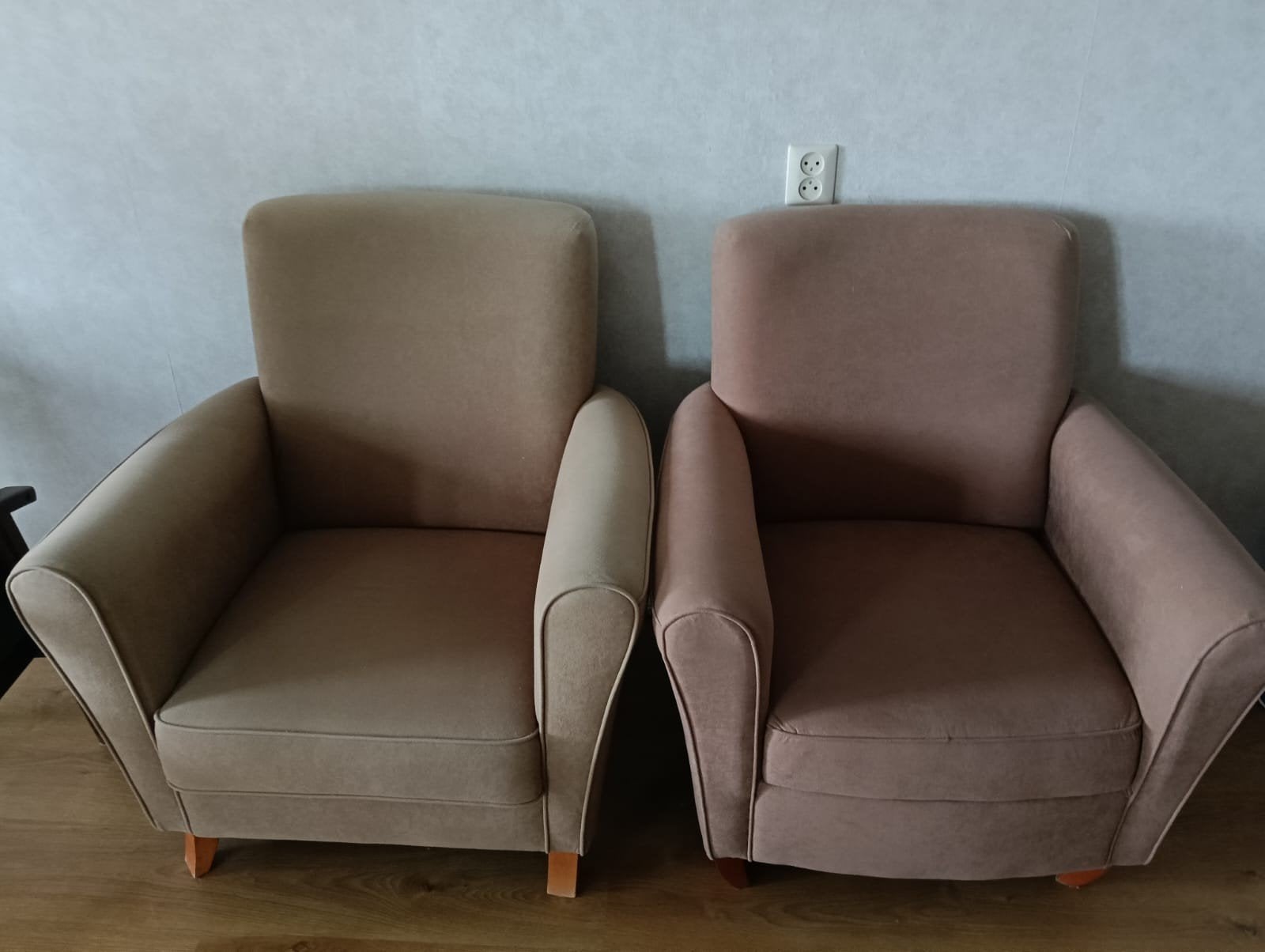 Fauteuil 2x, Huis en Inrichting, Fauteuils, Ophalen, Gebruikt, Klassiek, 75 tot 100 cm