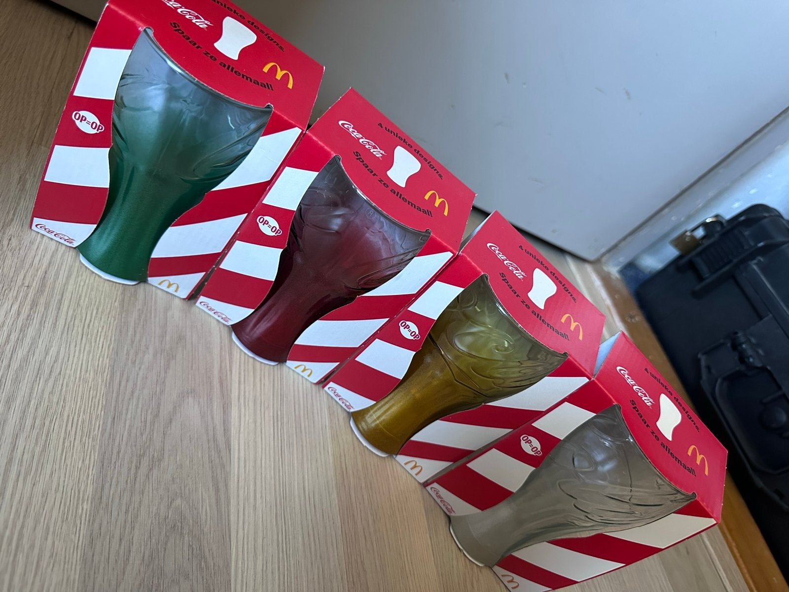 McDonald's Coca-Cola Glazen Limited Edition Set, Ophalen of Verzenden, Nieuw