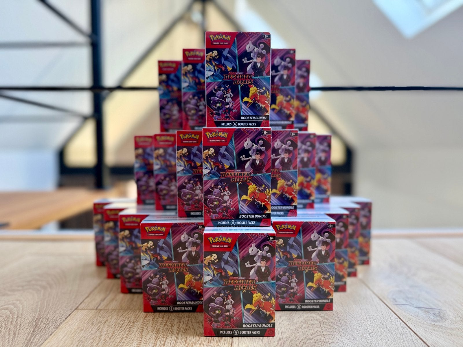 🔥 Pokémon Destined Rivals Booster Bundels, Ophalen of Verzenden, Nieuw, Booster