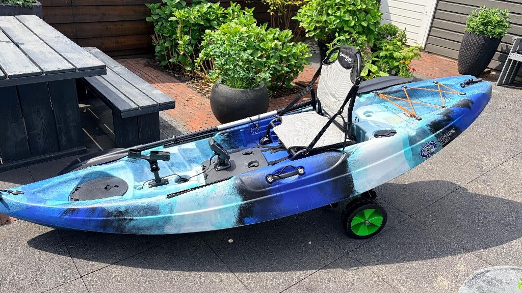 Cambridge Manta viskajak, Watersport en Boten, Ophalen, Gebruikt, 1-persoons
