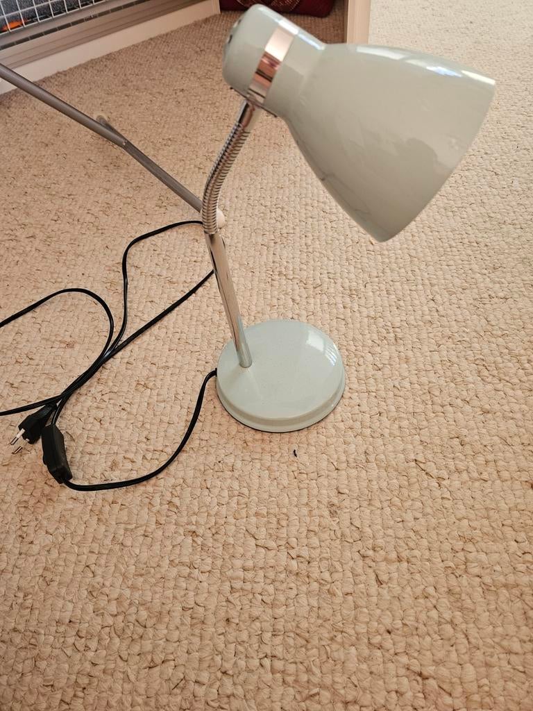 Leitmotiv tafellamp - lichtblauw, Ophalen of Verzenden, Gebruikt, Metaal, Minder dan 50 cm