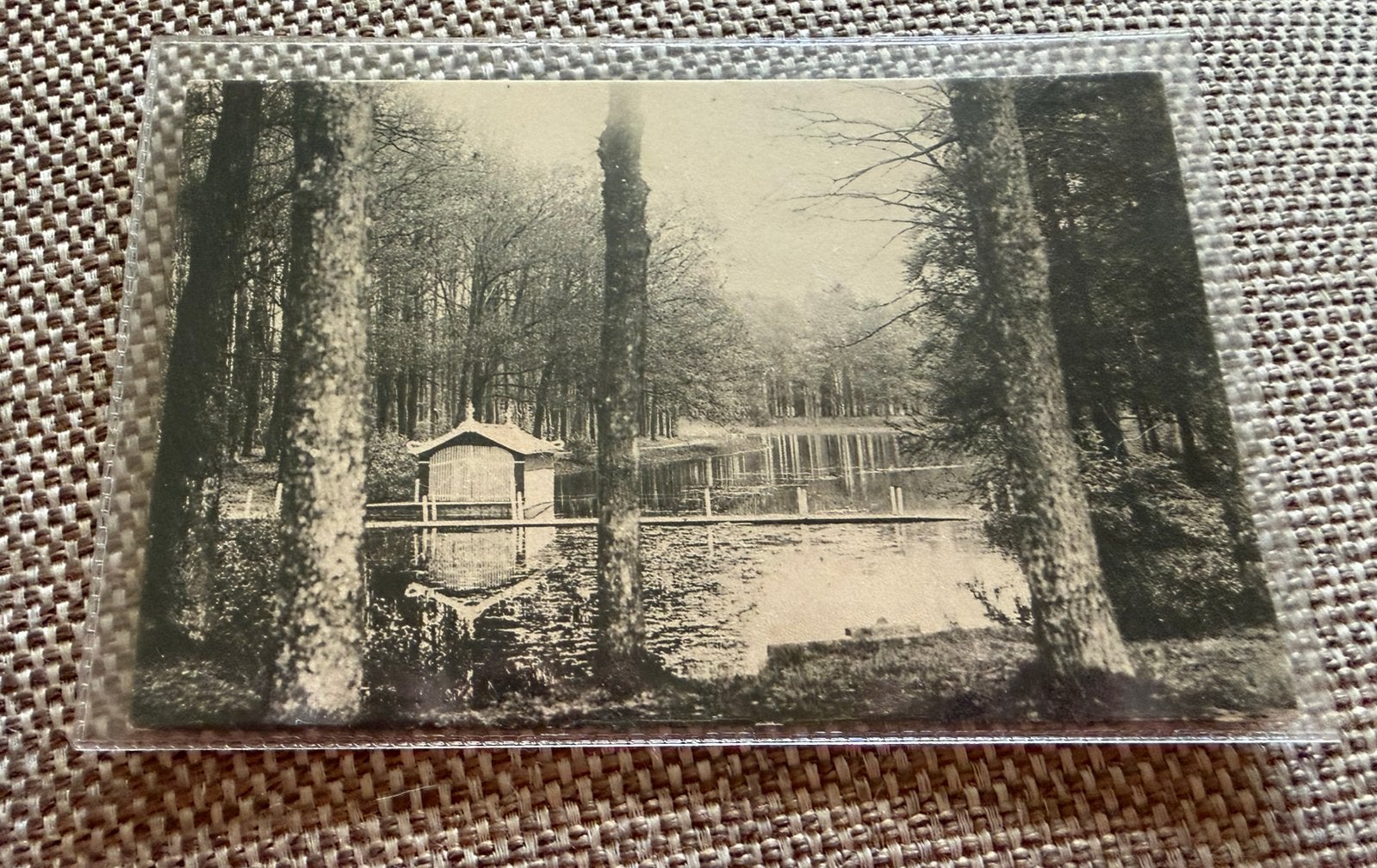 Ansichtkaart Epse Groote vijver Hasssink, Ophalen of Verzenden, Voor 1920, Overijssel