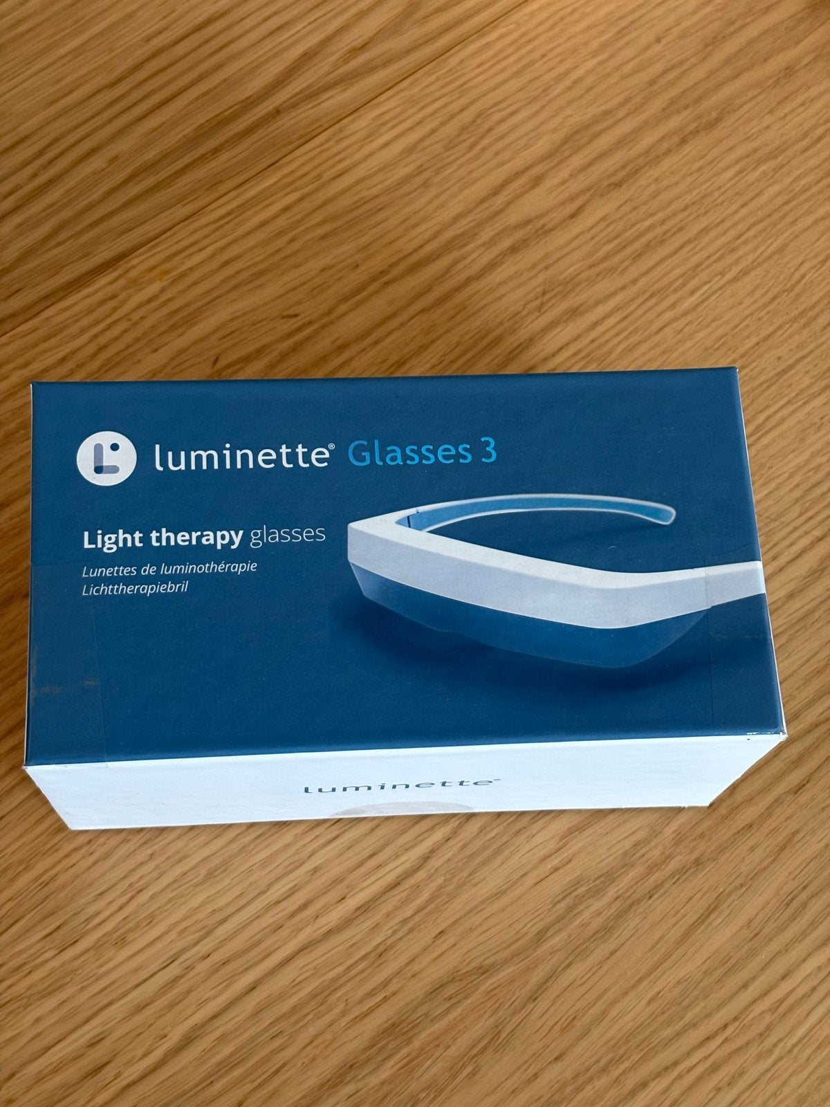 Luminette Glasses 3 - Lichttherapiebril, Ophalen of Verzenden, Nieuw, Gehele gezicht, Overige typen