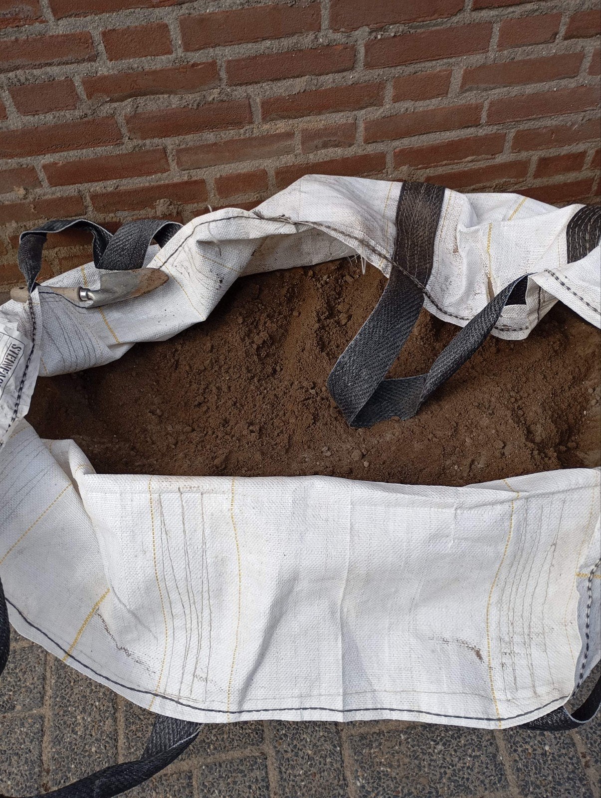 Gratis halve big - bag zand, Ophalen, Gebruikt, Overige typen