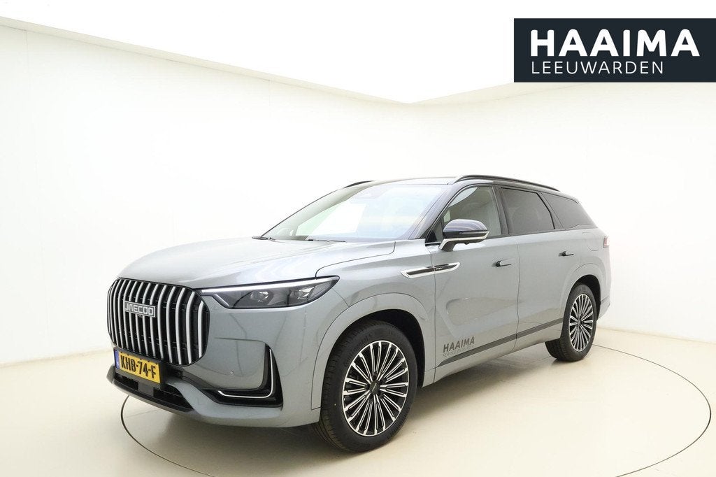 Jaecoo 8 1.5 SHS-P Luxury Plug-in Hybride | Lederen bekledin, Auto's, Overige Auto's, Automaat, 4 cilinders, 428 pk, Hybride Elektrisch/Benzine