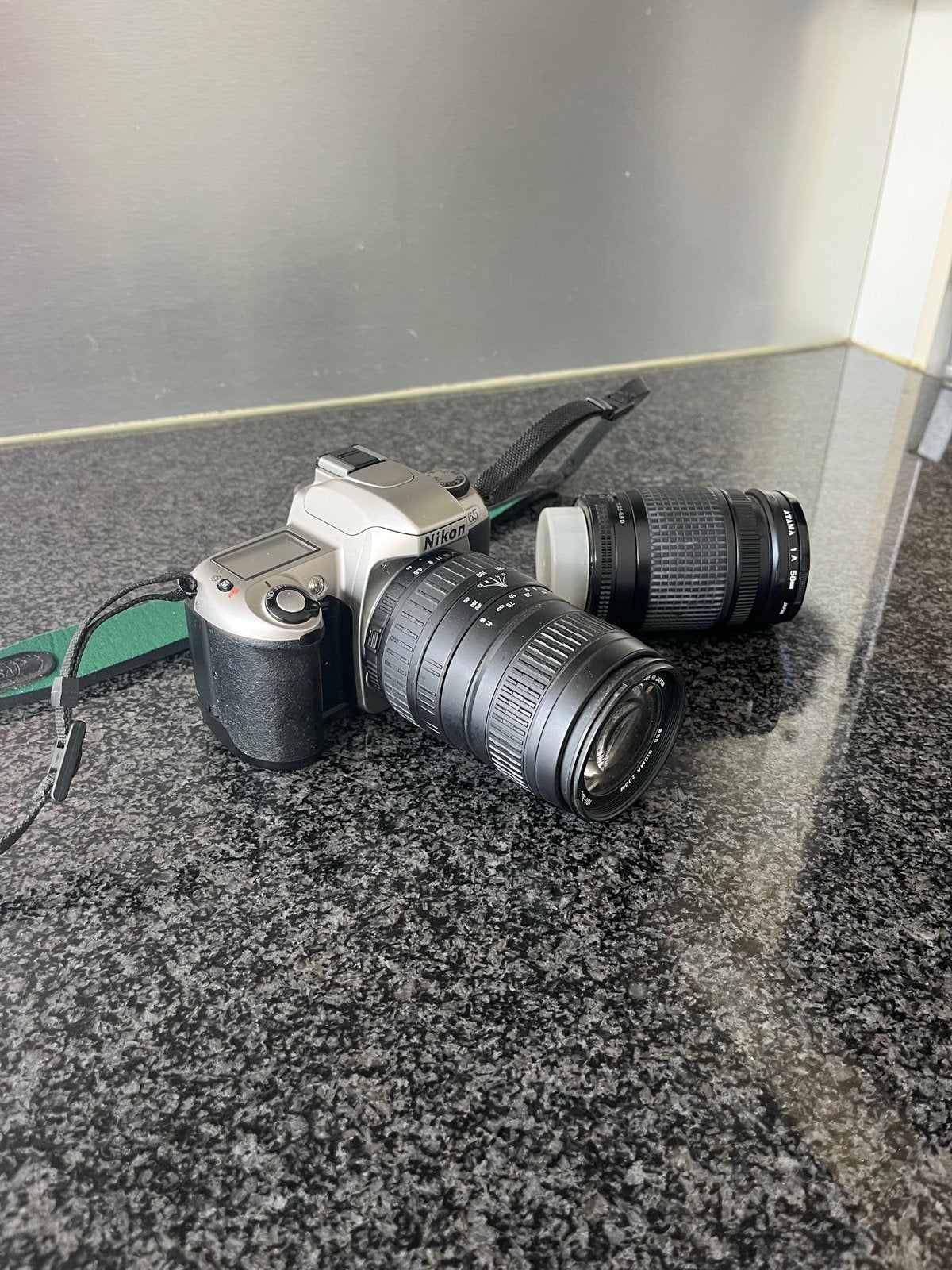 Nikon F65 Spiegelreflexcamera met 2 lenzen, Ophalen of Verzenden, Gebruikt, Spiegelreflex, Nikon