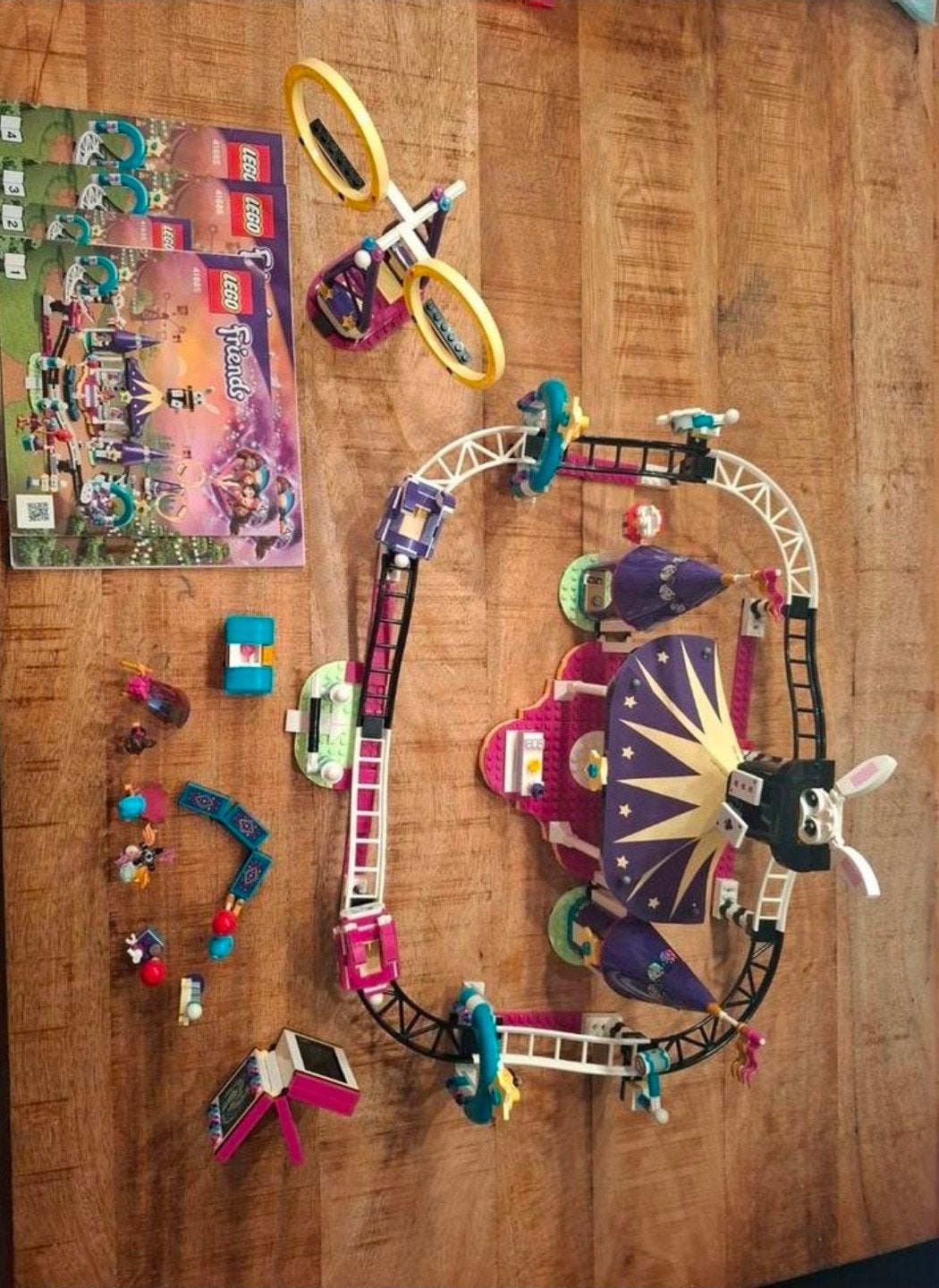 Lego Friends Magische Kermisachtbaan 41685 Complete Set, Overige merken, Aastvej 1, 7190 Billund, Denemarken, Ophalen of Verzenden