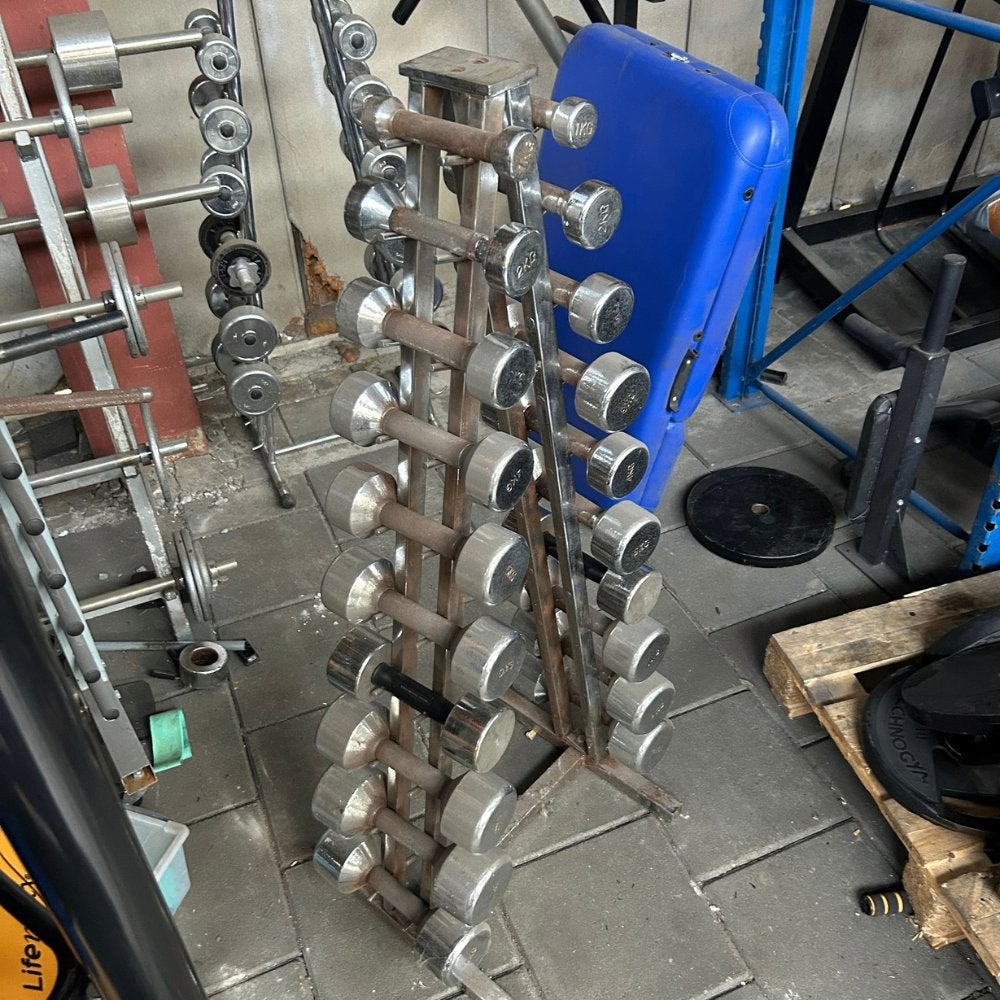 Dumbbell rek – 1-10 KG, Sport en Fitness, Ophalen of Verzenden, Zo goed als nieuw, Benen, Overige typen