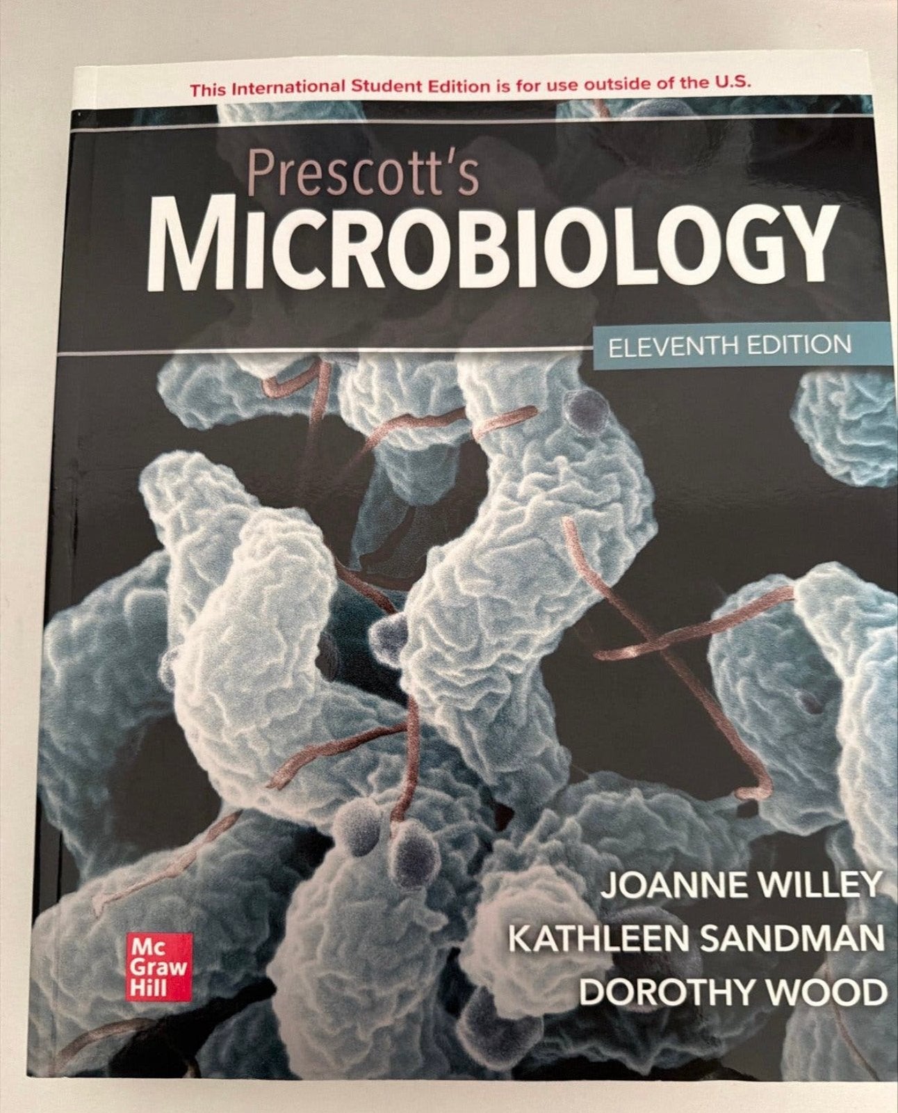 Prescott's Microbiology Elfde Editie - Studieboek, Ophalen of Verzenden, Beta, Zo goed als nieuw, MBO