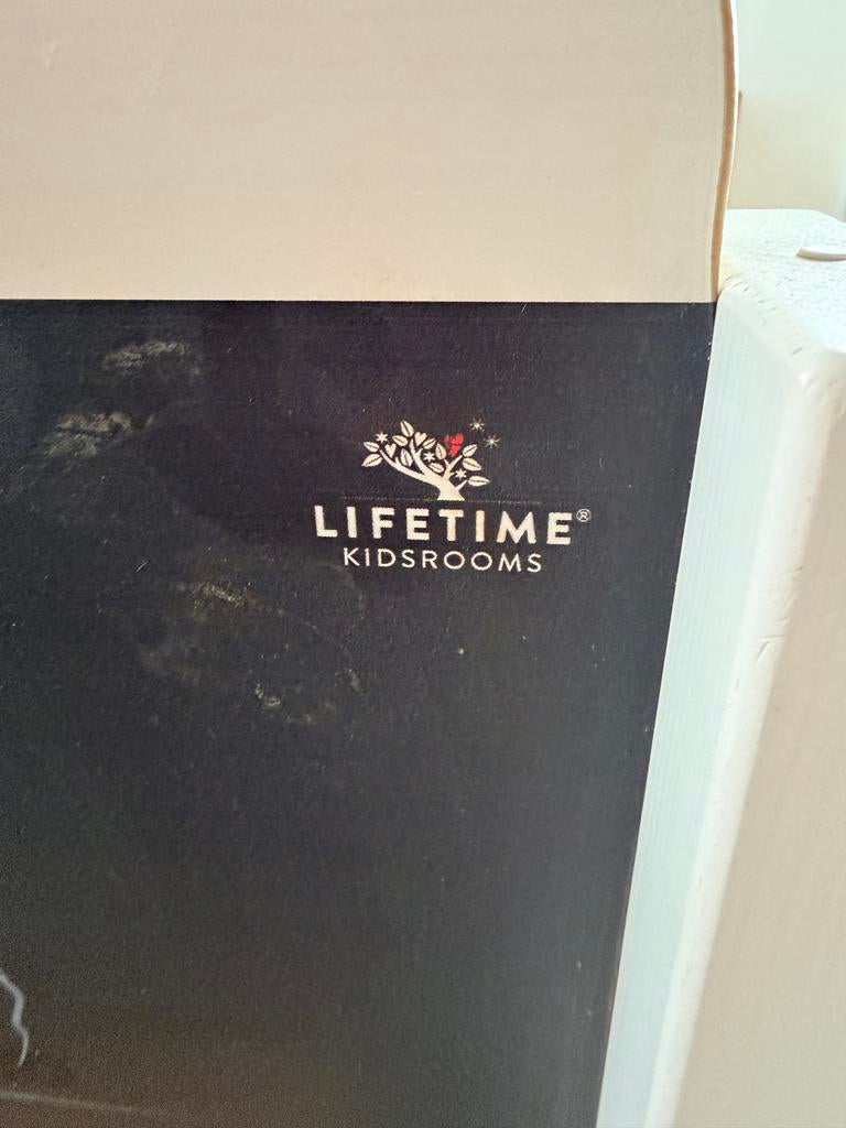 Lifetime Kidsrooms bed met glijbaan en klimrek, Ophalen, Zo goed als nieuw