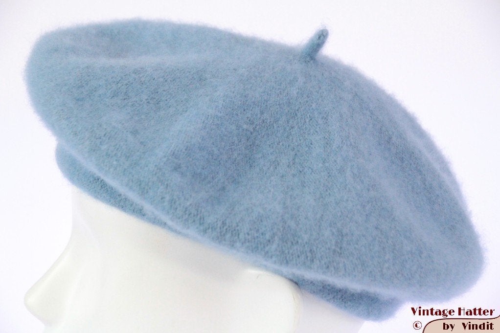 Alpino Baret licht blauw geweven 49-55 = S tot XS NIEUW, Ophalen of Verzenden, Nieuw, Maat 34 (XS) of kleiner, Muts