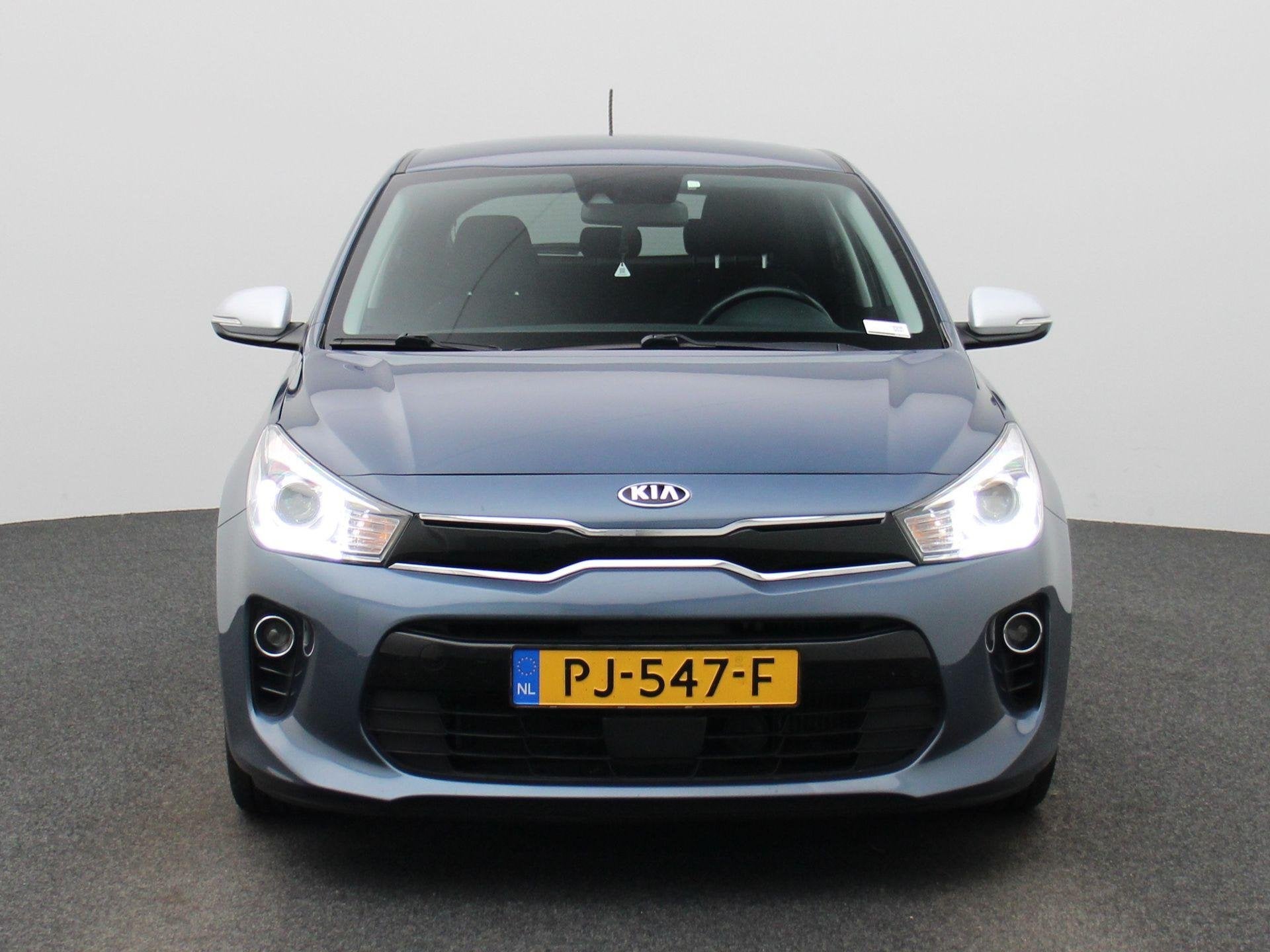 Kia Rio 1.0 TGDI DynamicLine | Apple Carplay / Android Auto, Auto's, 12 maanden, Gebruikt, Euro 6, Blauw
