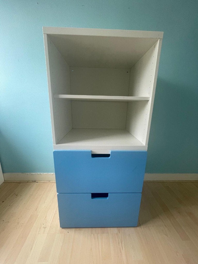 IKEA Boekenkast STUVA, Ophalen, 100 tot 150 cm, 50 tot 100 cm, Zo goed als nieuw