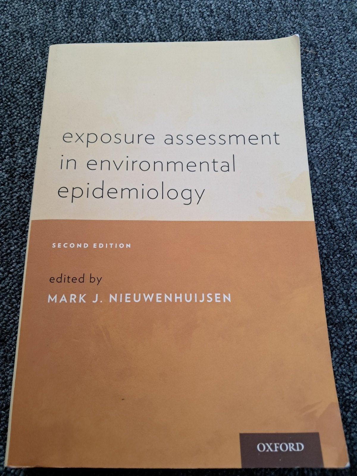 Exposure Assessment in Environmental Epidemiology, Ophalen of Verzenden, Mark J. Nieuwenhuijsen, Beta, WO