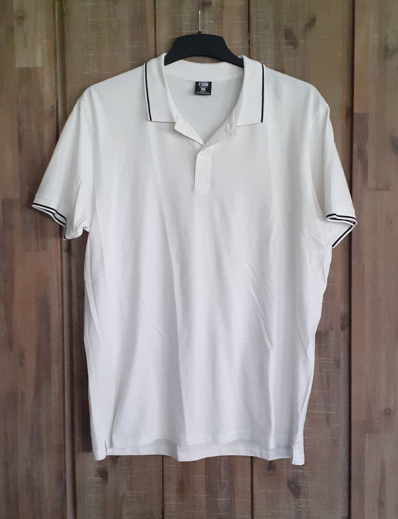 Heren Shirt FSBN maat XL, Kleding | Heren, T-shirts, Wit, Maat 56/58 (XL), Ophalen of Verzenden, Zo goed als nieuw