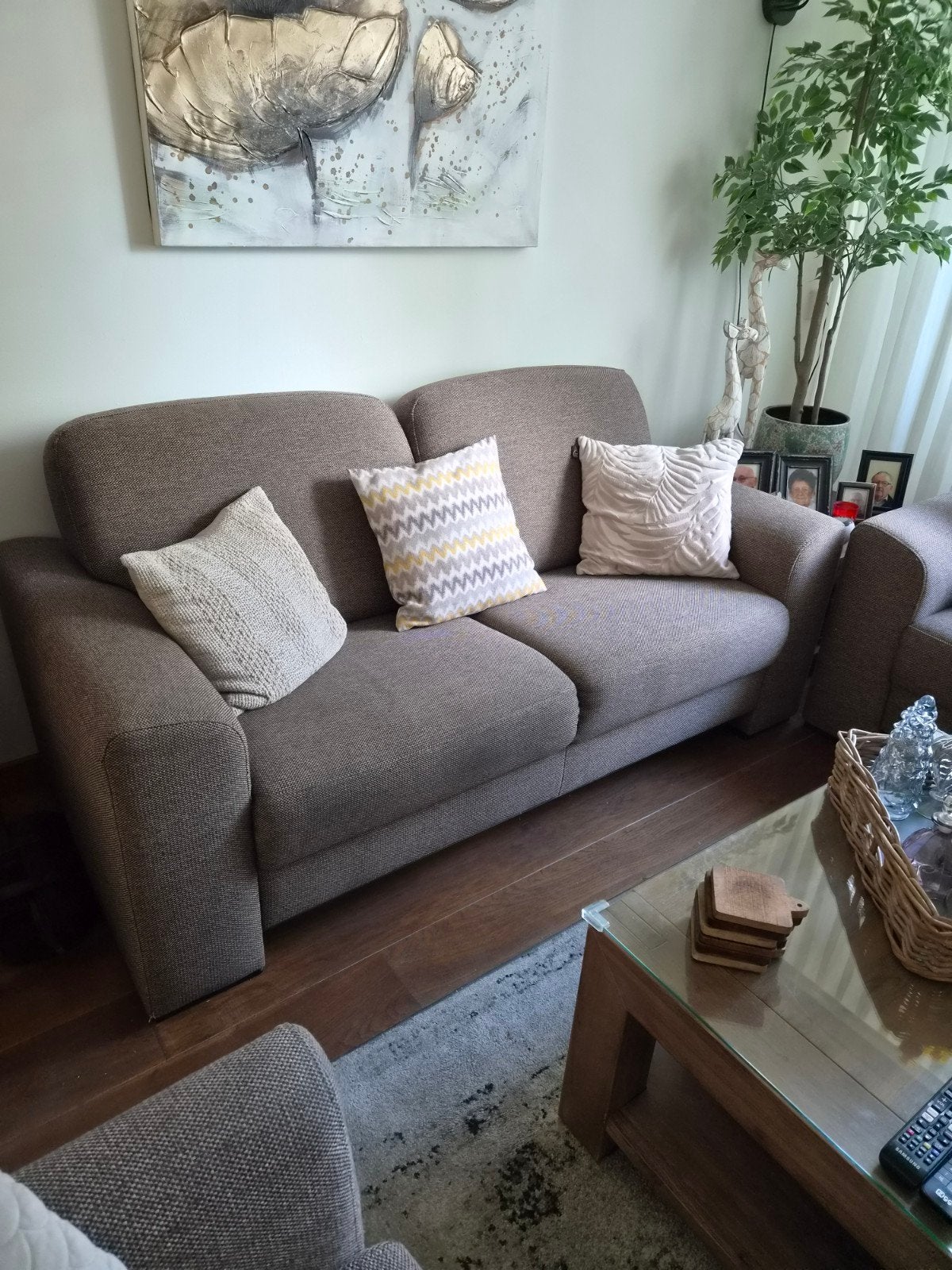 Complete zitset: 2.5-zitsbank, 2-zitsbank en fauteuil