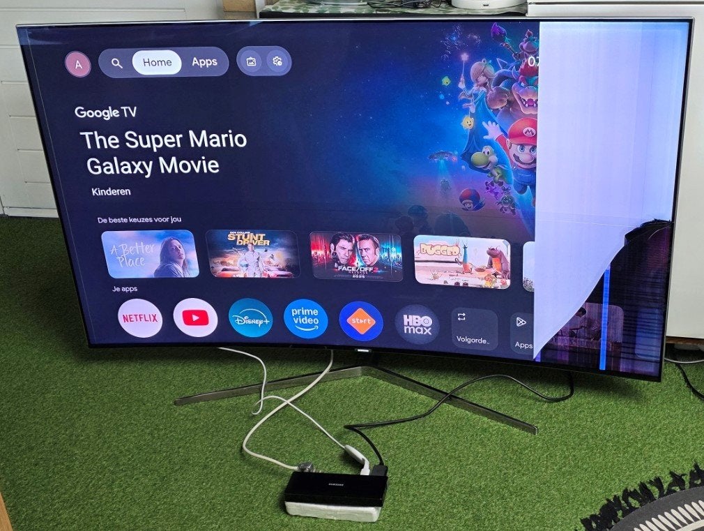 Samsung TV One Connect Box met Kabel, Ophalen