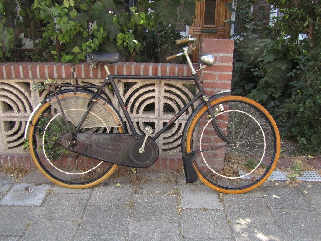 Herenfiets BENZO uit 1963, Overige merken, Terugtraprem, Gebruikt, Ophalen of Verzenden