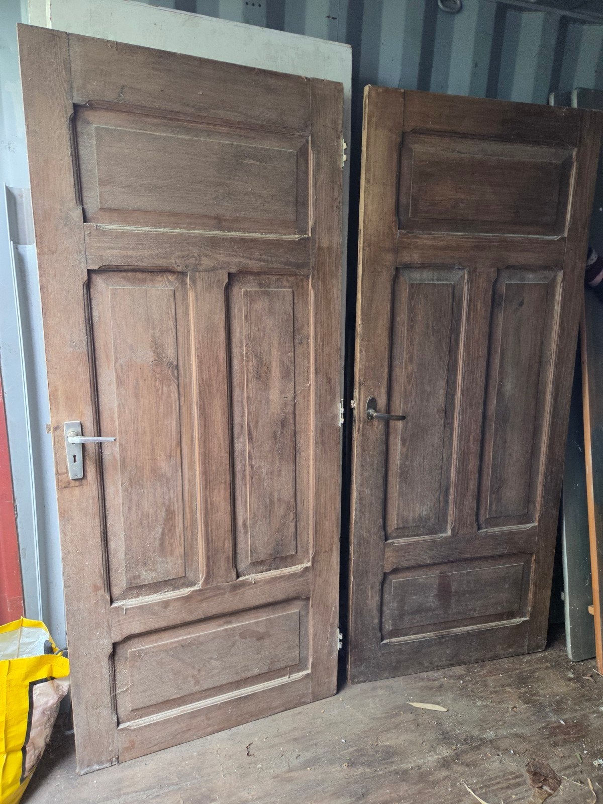Diverse deuren, Doe-het-zelf en Verbouw, Ophalen of Verzenden, Gebruikt, Hout, Binnendeur