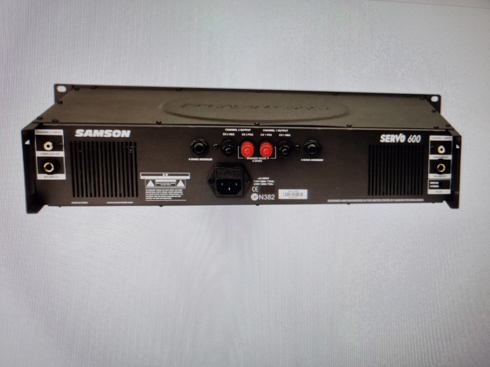 Samson Servo 600, 300, 120a VERSTERKERS ALLEN NIEUW IN DOOS!, Audio, Tv en Foto, Versterkers en Receivers, Overige merken, ////