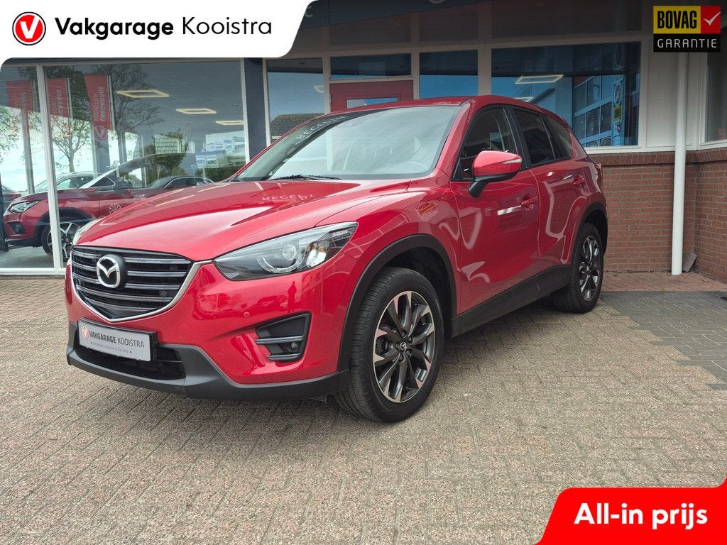 Mazda CX-5 2.0 Sports-Line 4WD|Camera|Cruise|Navi, Keurmerk '100% Onderhouden', 4 cilinders, Bedrijf, Handgeschakeld