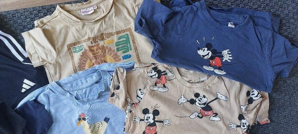 Zomerkleren maat 122/124/128, Kinderen en Baby's, Kinderkleding | Overige, Ophalen of Verzenden, Gebruikt, Adidas, Jongen of Meisje