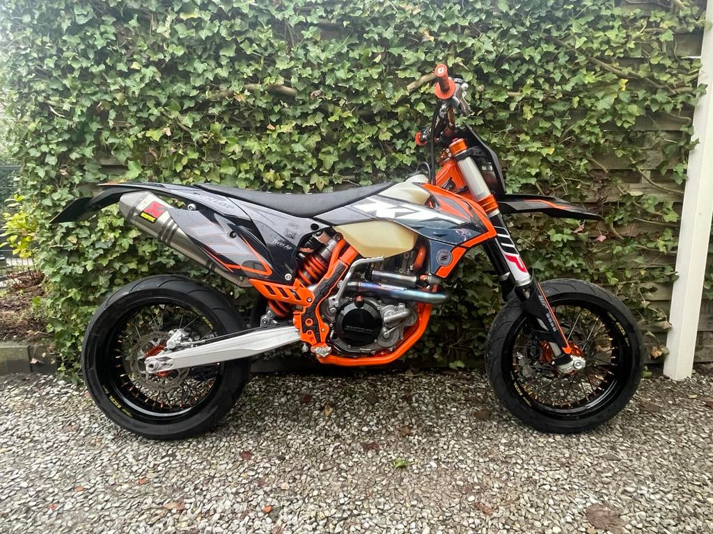 KTM EXC 500 Six days Supermoto, Gebruikt, Particulier, Minimaal motorrijbewijs A2, Handgeschakeld