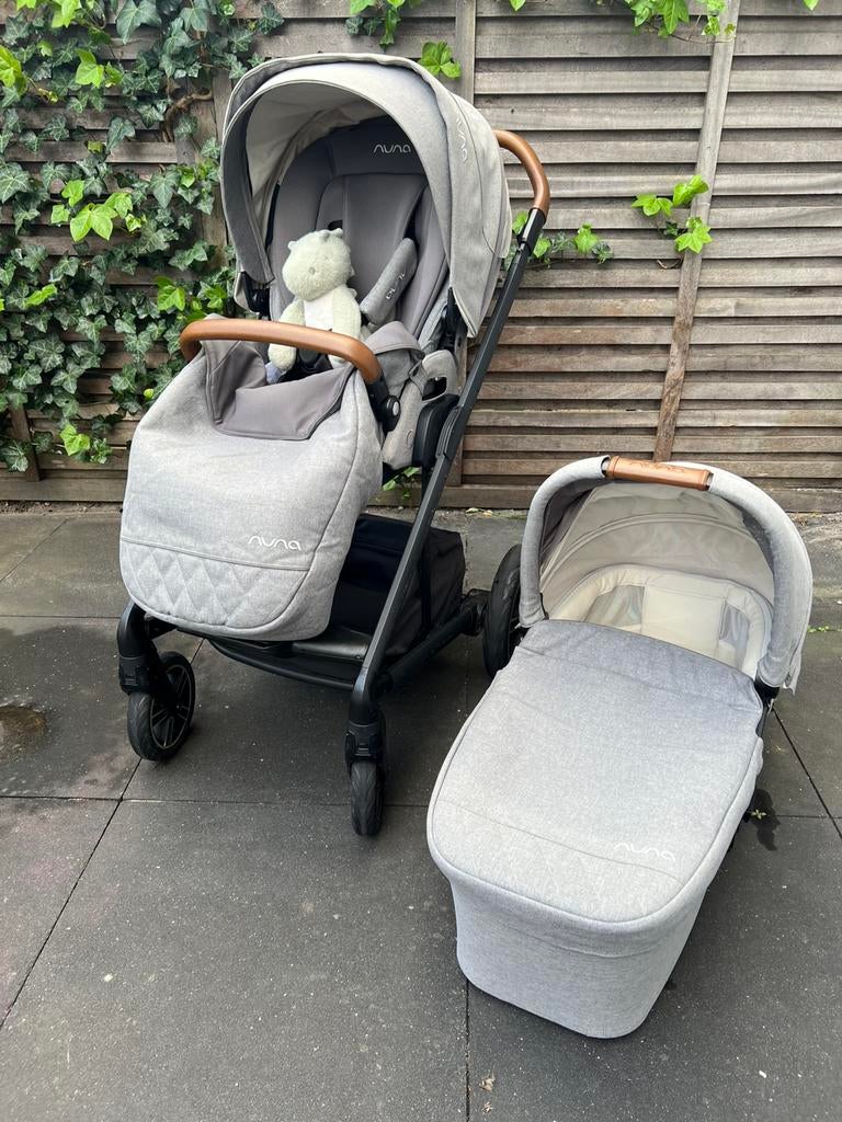 Nuna Mixx Next Stroller (full set), Kinderen en Baby's, Gebruikt, Verstelbare duwstang, Ophalen, Kinderwagen