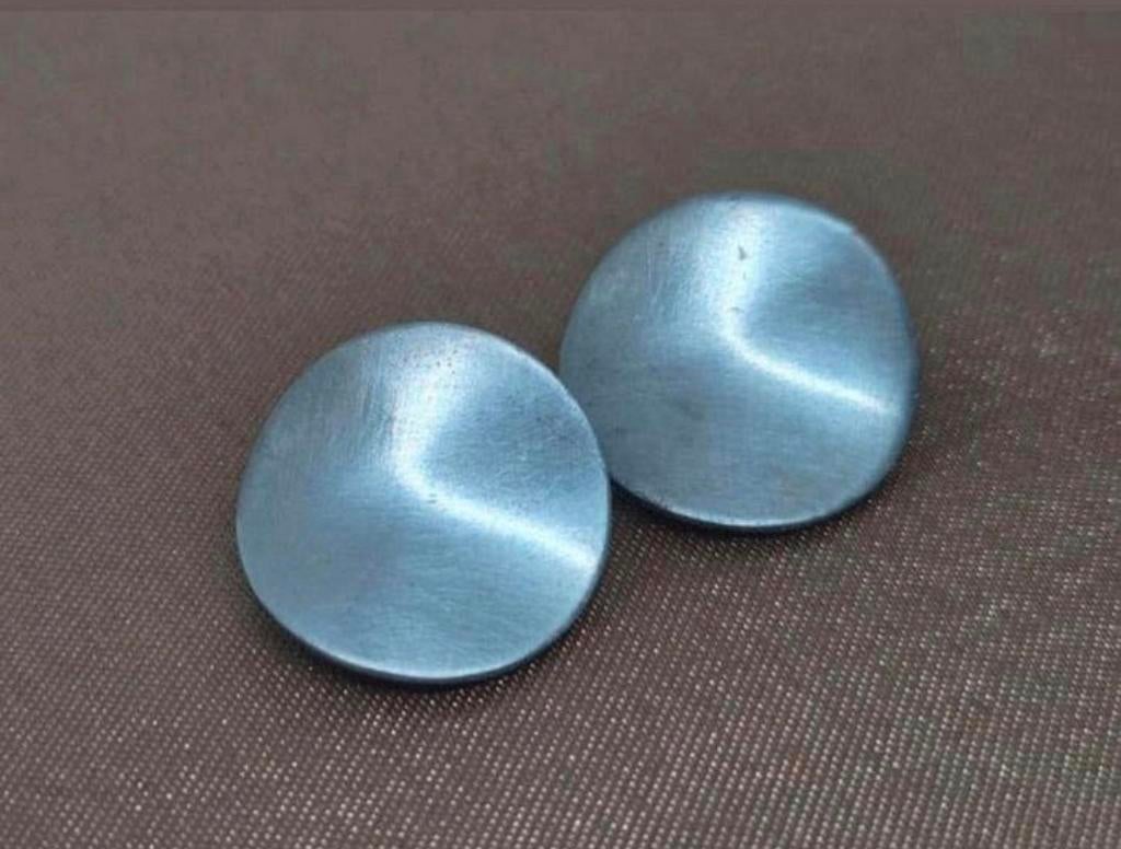 Vintage Jorgen Jensen Pewter Oorclips - Jaren '50, Sieraden, Tassen en Uiterlijk, Overige materialen, Ophalen of Verzenden, Zo goed als nieuw