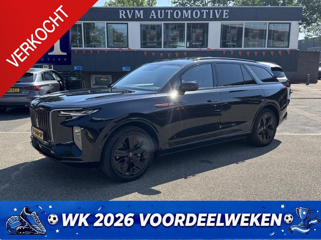 Hongqi E-HS9 President 99 kWh VAN: 59.900,- VOOR: 53.877,-|, Auto's, Hongqi, Zwart, Automatische klimaatregeling, 137 €/maand