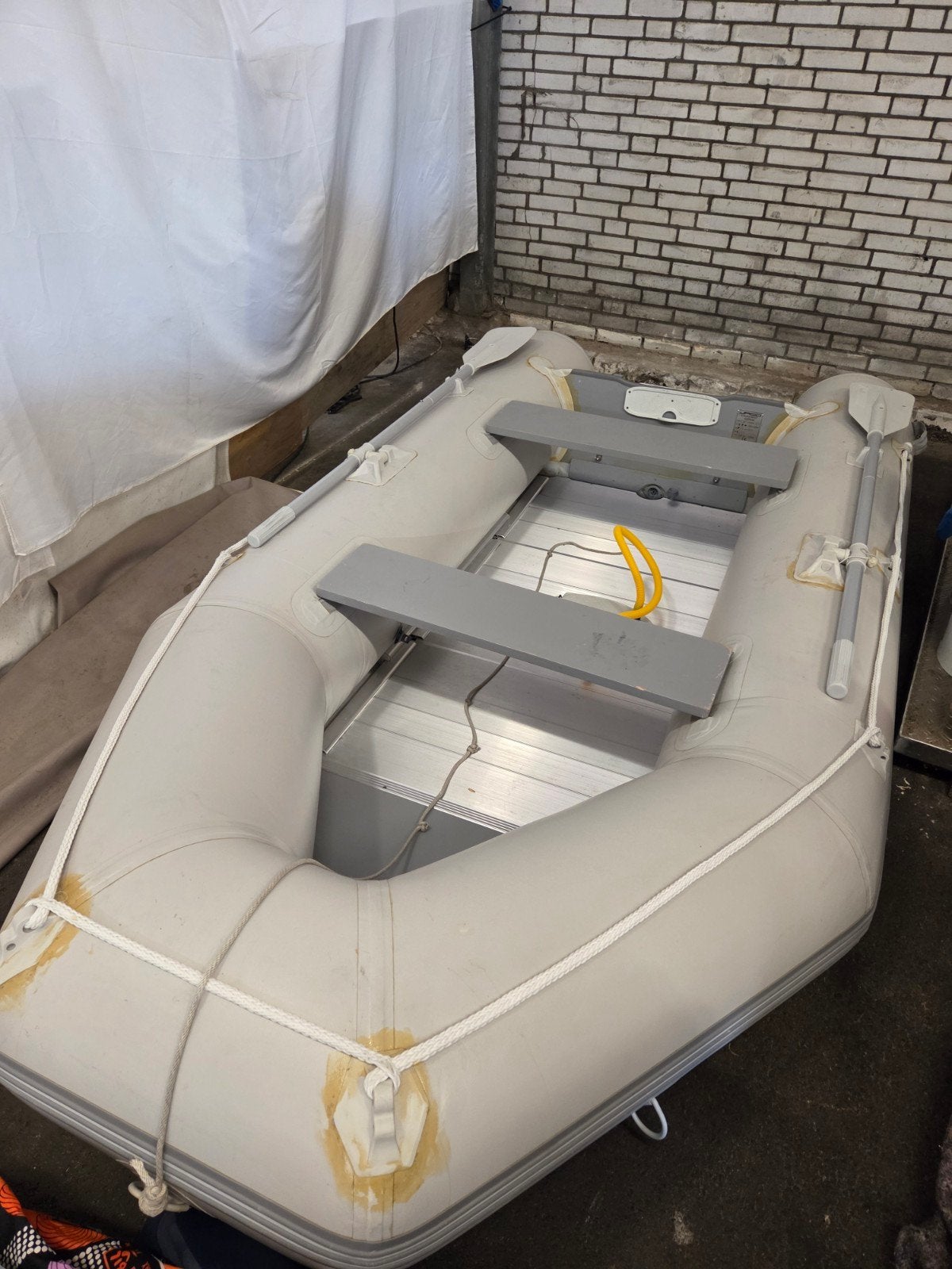 Rubberboot gebruikt met eventueel wat werk., Ophalen, Gebruikt, Overige typen, Motorboot