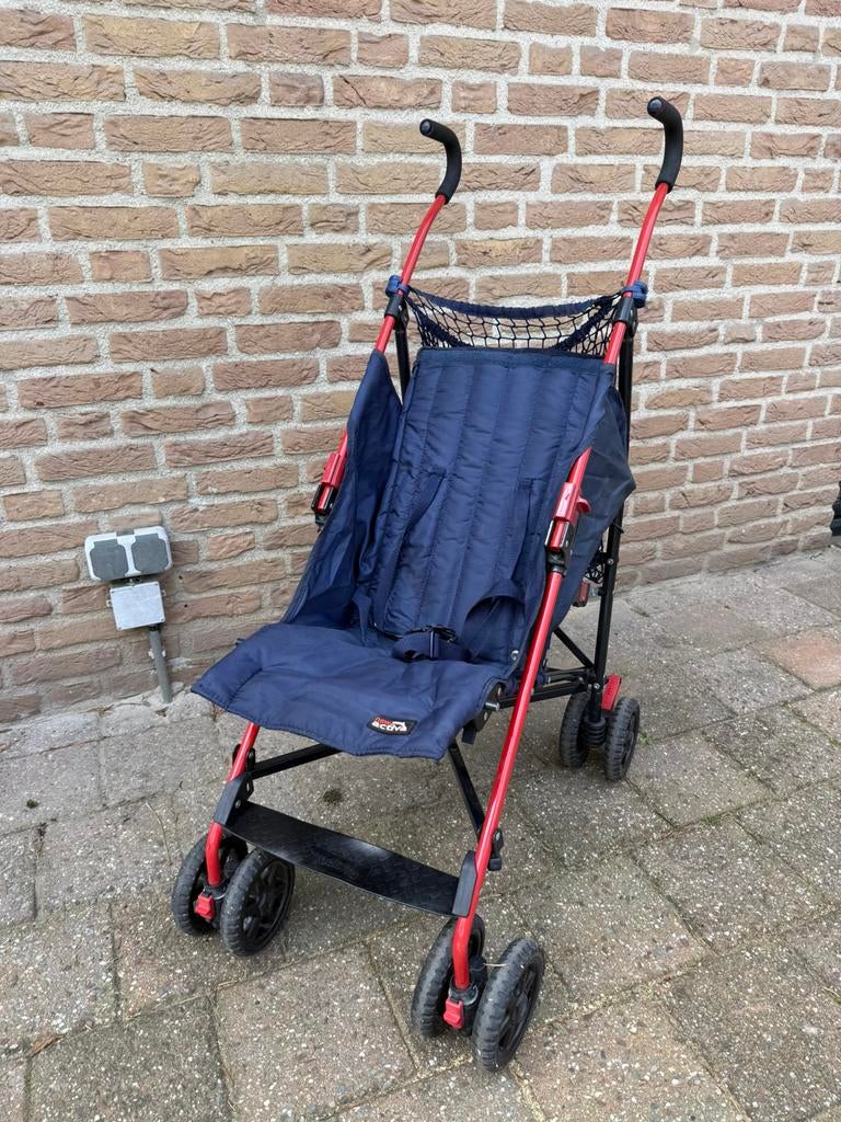 Opvouwbare buggy, Kinderen en Baby's, Buggy's, Ophalen of Verzenden, Gebruikt, Overige merken, Verstelbare rugleuning