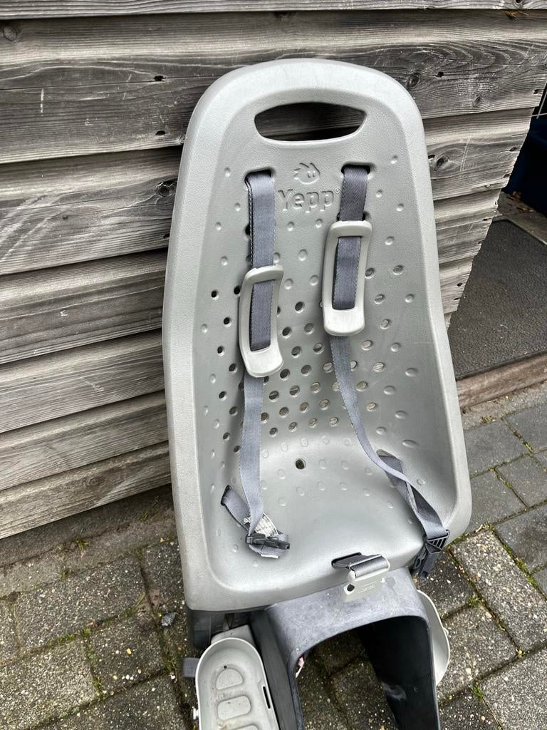 Yepp Achterzitje voor fiets - Gebruikt, Ophalen, Gebruikt, Achterzitje, Voetsteuntjes