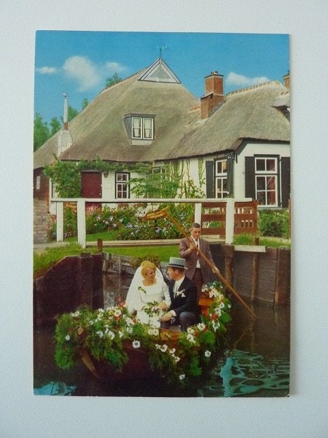 GIETHOORN huwelijk per punter, Ophalen, 1960 tot 1980, Gelopen, Overijssel