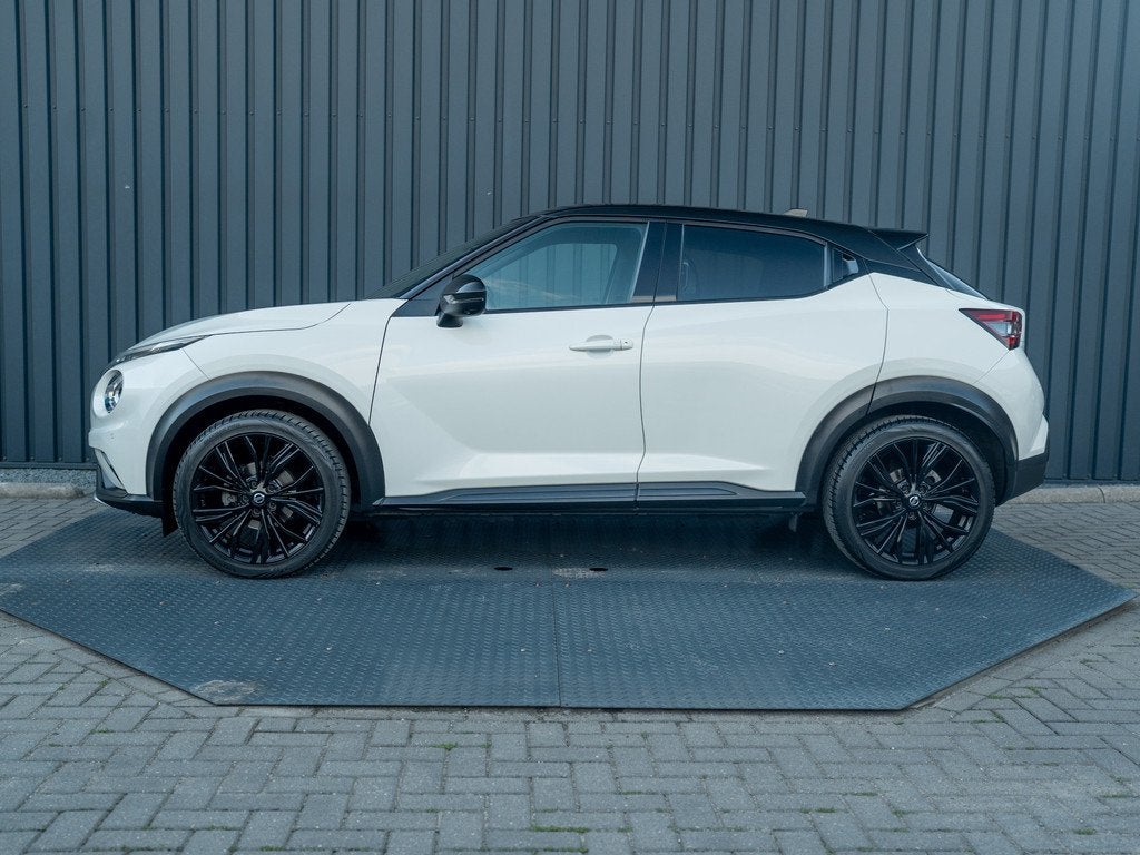 Nissan Juke 1.0 DIG-T N-Design | Bose | 360 Camera | Trekhaa, Auto's, Nissan, 12 maanden, Automatische klimaatregeling, 116 pk