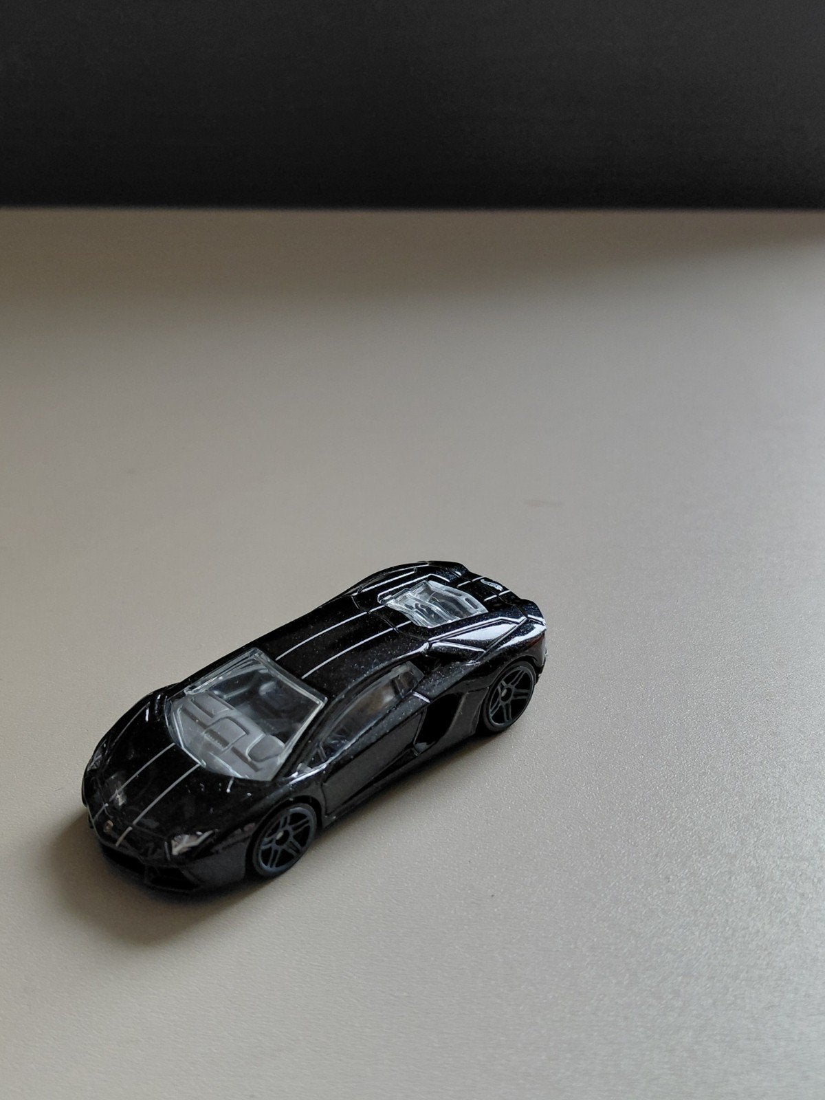 Hot Wheels Lamborghini Aventador LP700-4 Zwart 2017, Ophalen of Verzenden, Zo goed als nieuw