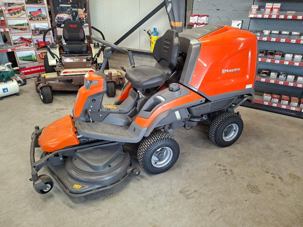 Husqvarna RC 318T, Ophalen, 90 tot 120 cm, Husqvarna, Opvangbak