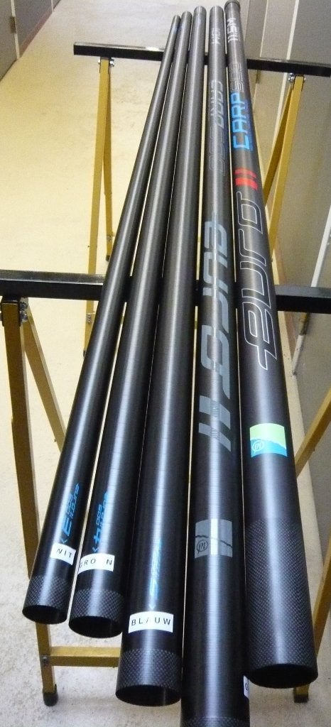 Preston carp 600 11,5m, Ophalen, Zo goed als nieuw, Vaste hengel
