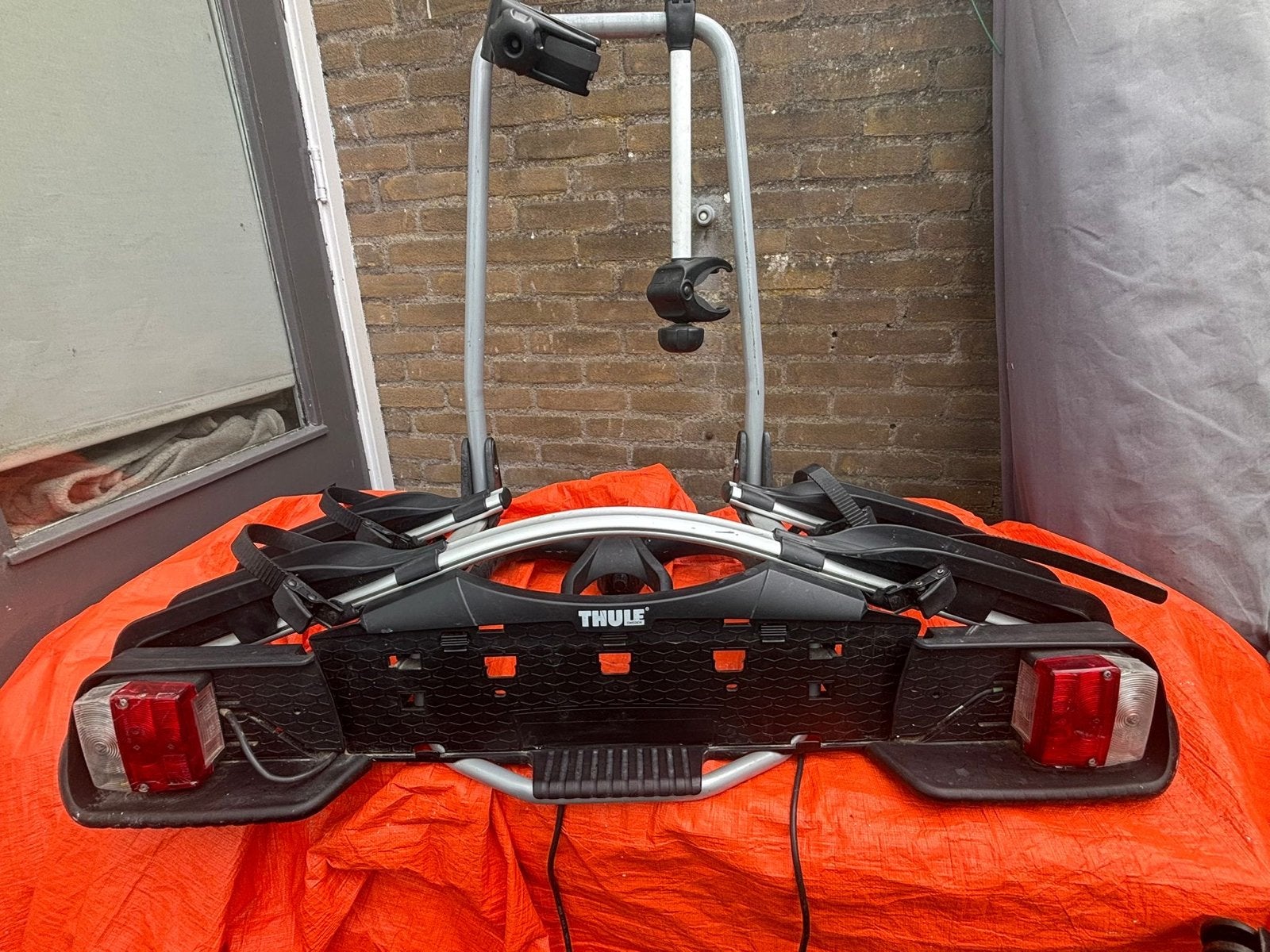 Thule EuroWay G2 fietsendrager voor 2 fietsen, Gebruikt, Ophalen of Verzenden, 2 fietsen, Trekhaakdrager