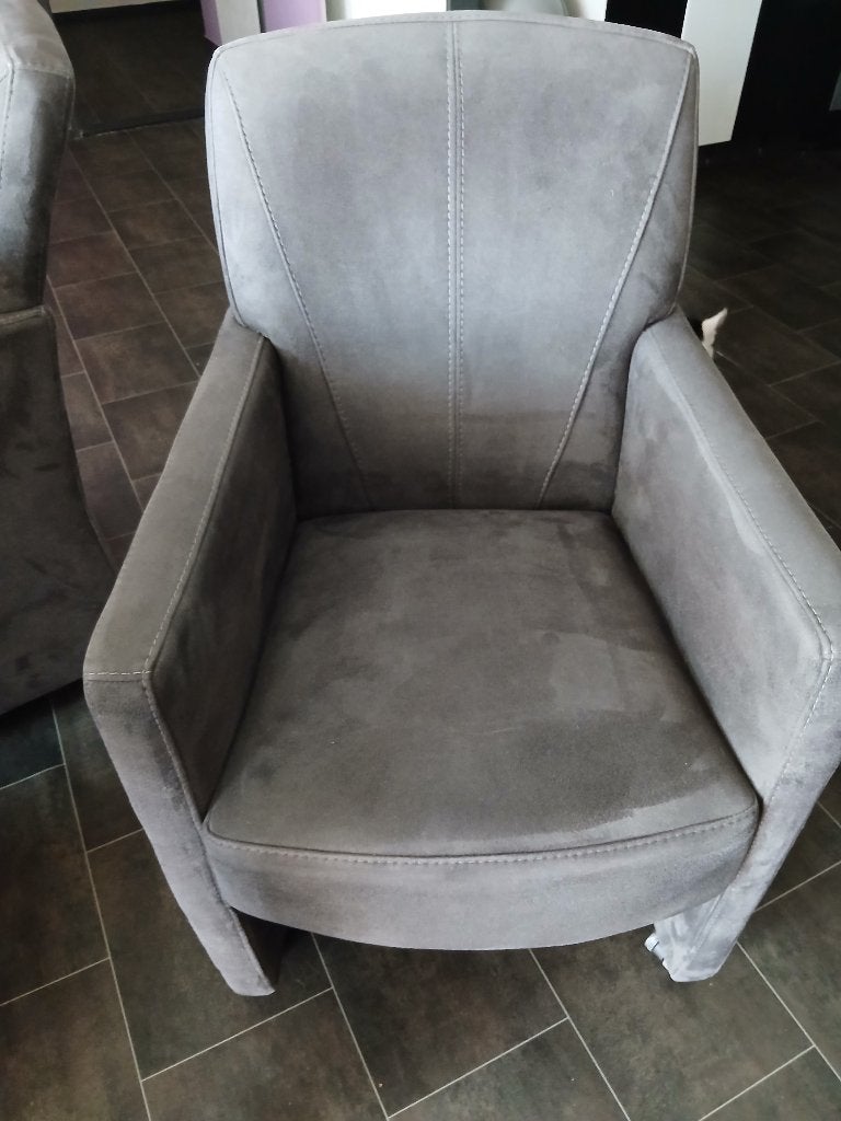 4 mooie z.g.a.n. eettafelstoelen €100, Huis en Inrichting, Ophalen, Overige kleuren, Stof, Zo goed als nieuw