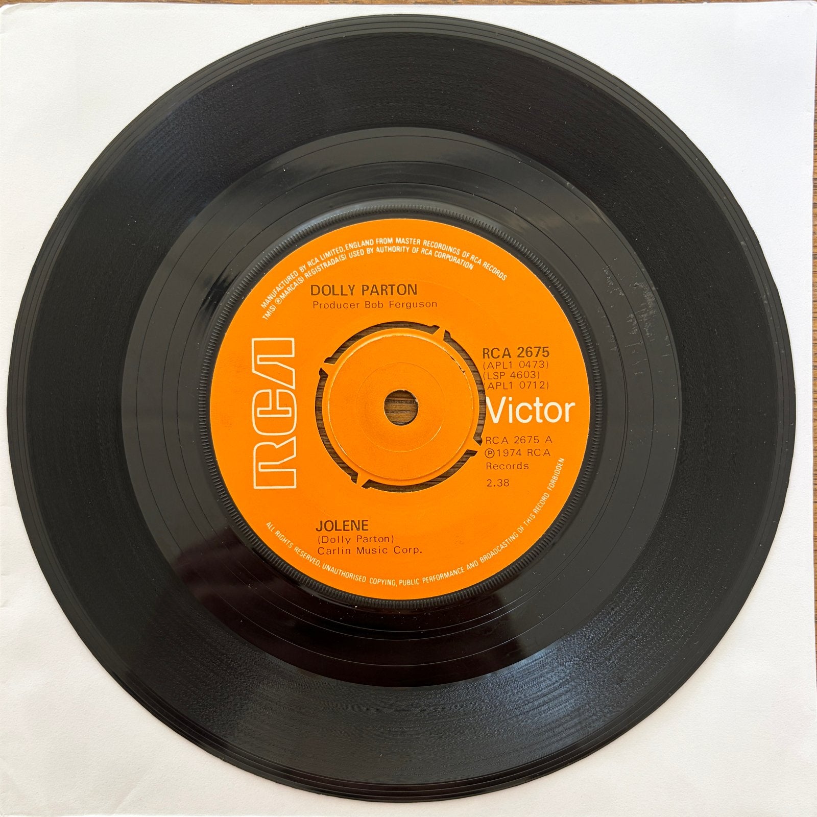 Dolly Parton - Jolene / Coat of many colours+love is like a, Gebruikt, 7 inch, Ophalen of Verzenden, EP