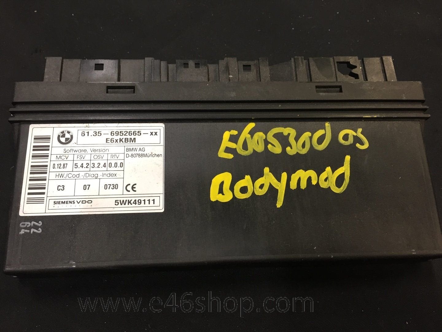 Comfort module BMW E60 530d 2005 oem 69252665, Gebruikt, -, -, Ophalen of Verzenden