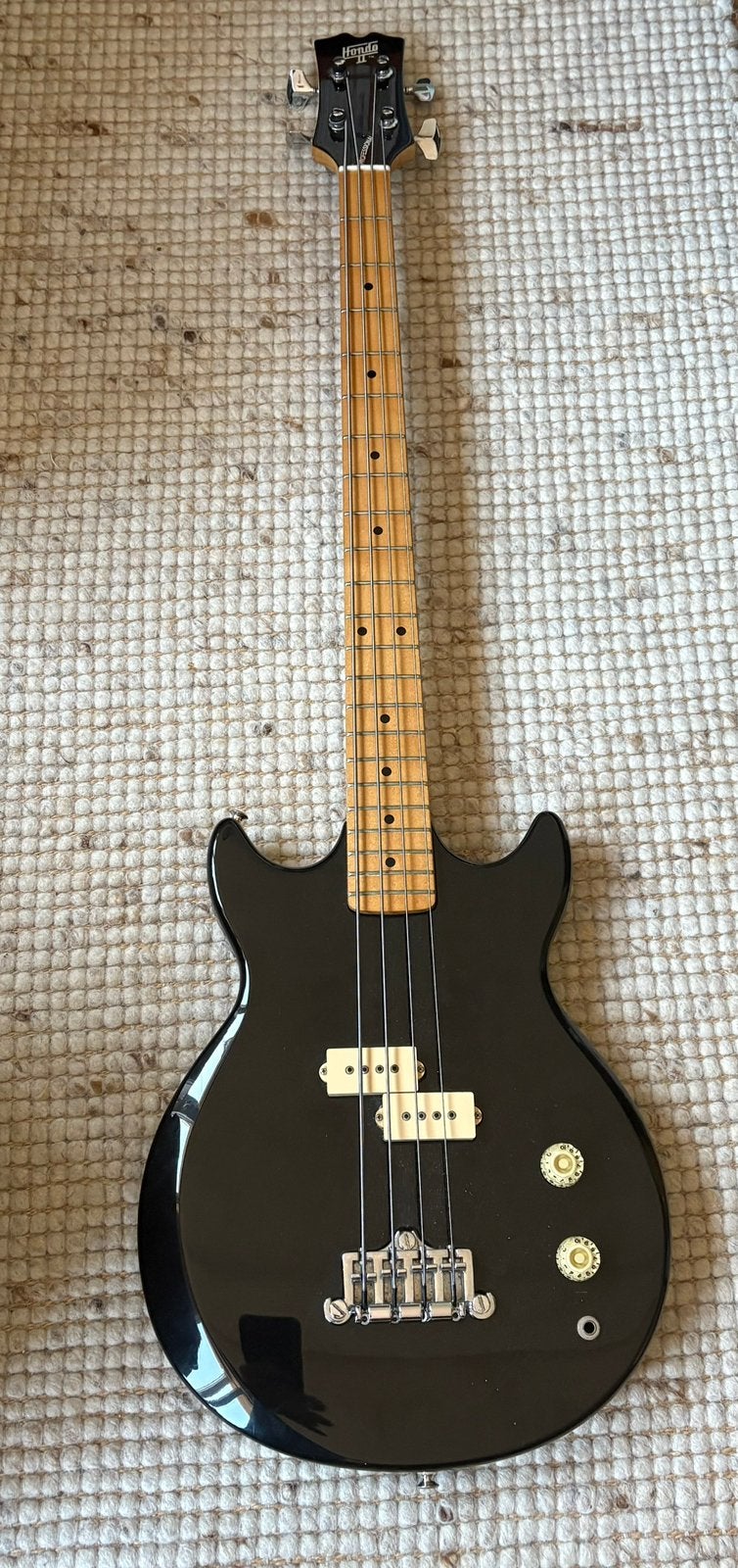 Hondo II Professional 2 Matsumoku basgitaar Made in Japan, Ophalen, Gebruikt, Elektrisch