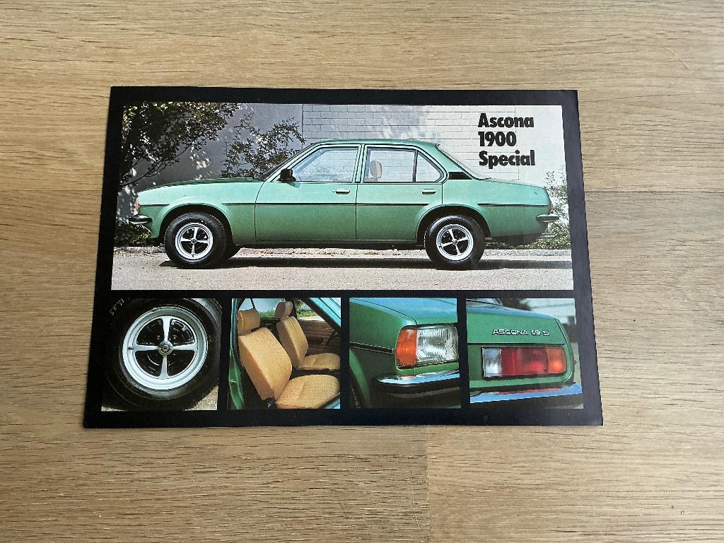 Opel Ascona 1900 Special, Ophalen of Verzenden, Zo goed als nieuw, Opel